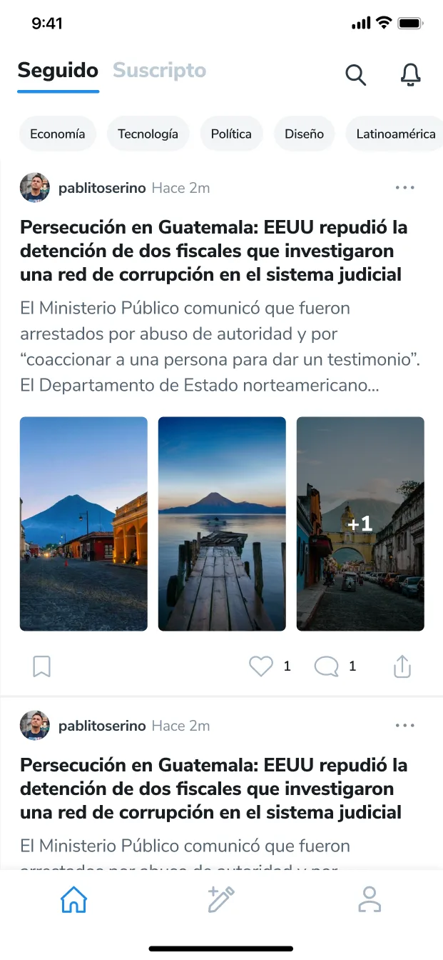 Nota con fotos